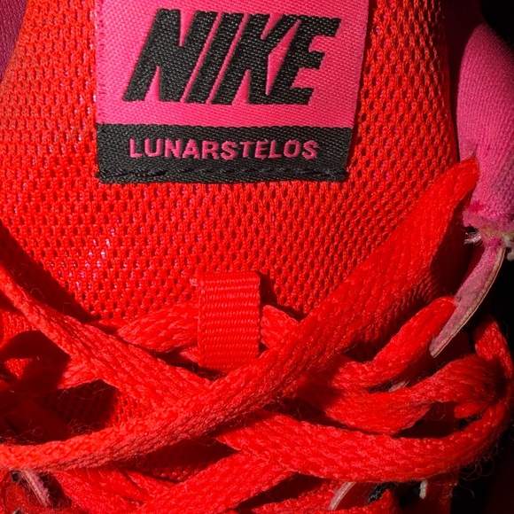 Nike Lunarstelos “Pink Blast” Running Shoes US size 9.5 - Send Offers - Picture 2 of 6